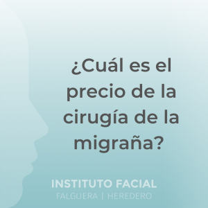 ¿Cuál es el precio de la cirugía de la migraña?